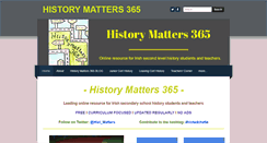 Desktop Screenshot of historymatters365.com