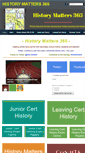 Mobile Screenshot of historymatters365.com